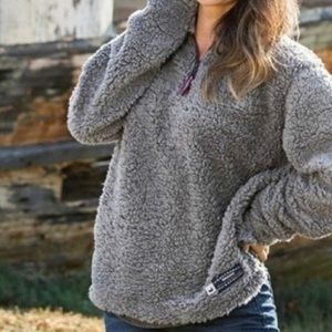 Warm Sherpa Pull Over Sweater! Size XXL